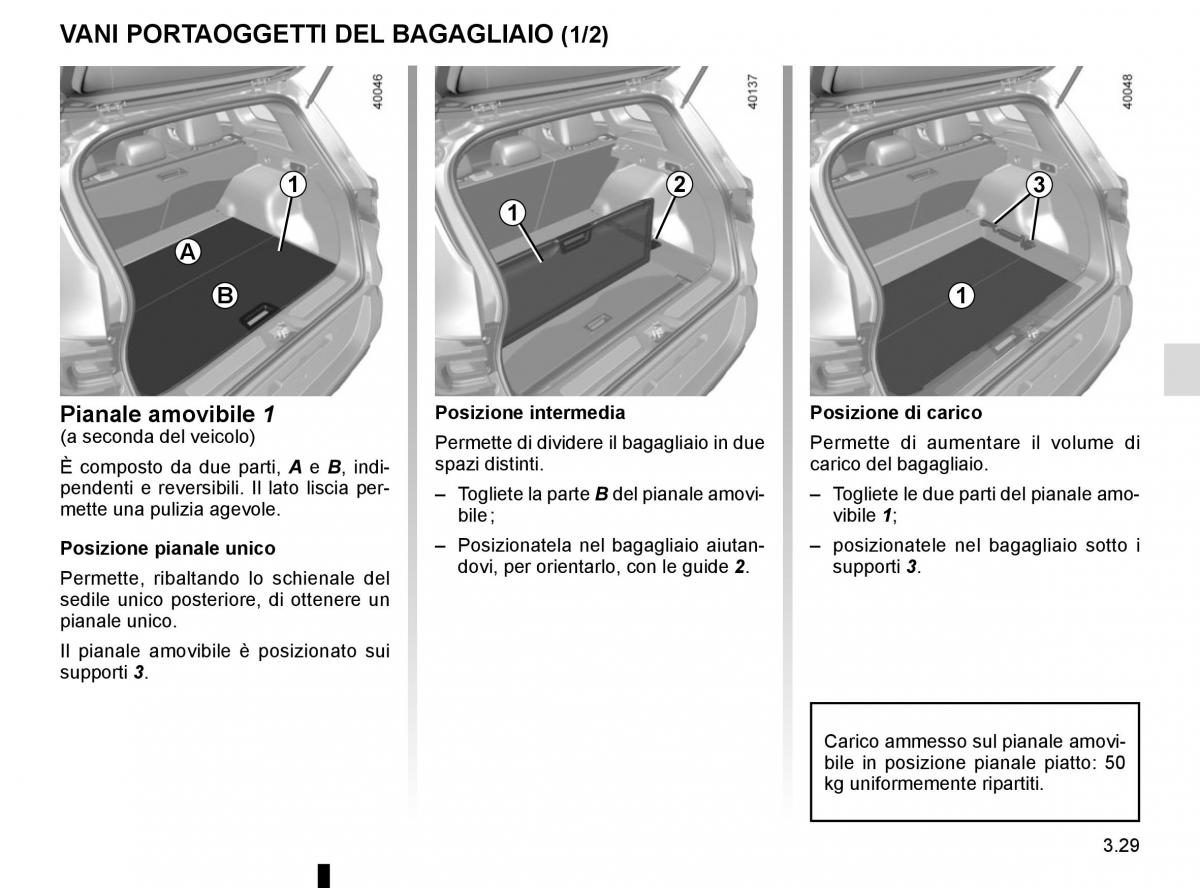 Renault Kadjar owners manual manuale del proprietario / page 207