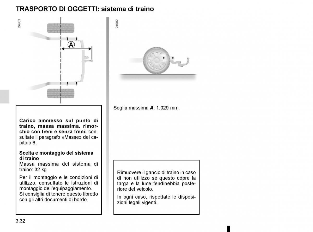 Renault Kadjar owners manual manuale del proprietario / page 210