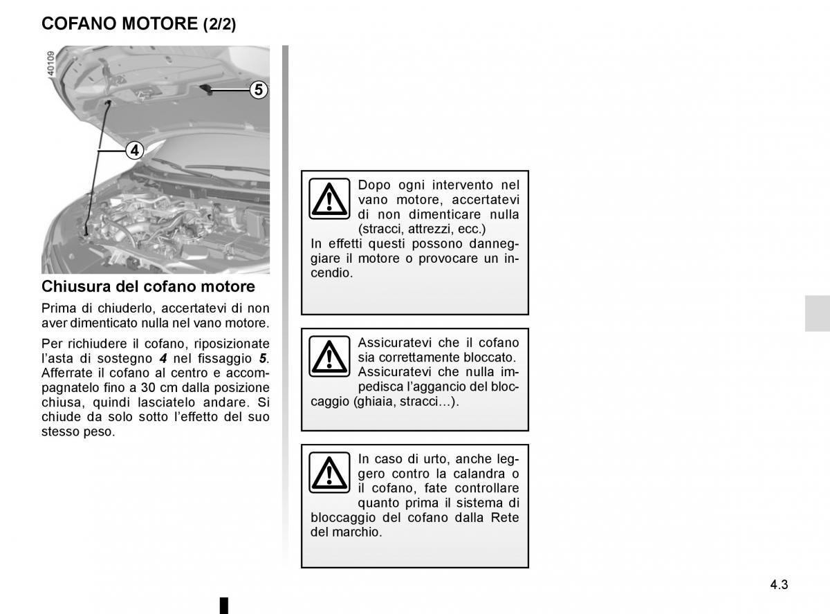 Renault Kadjar owners manual manuale del proprietario / page 217