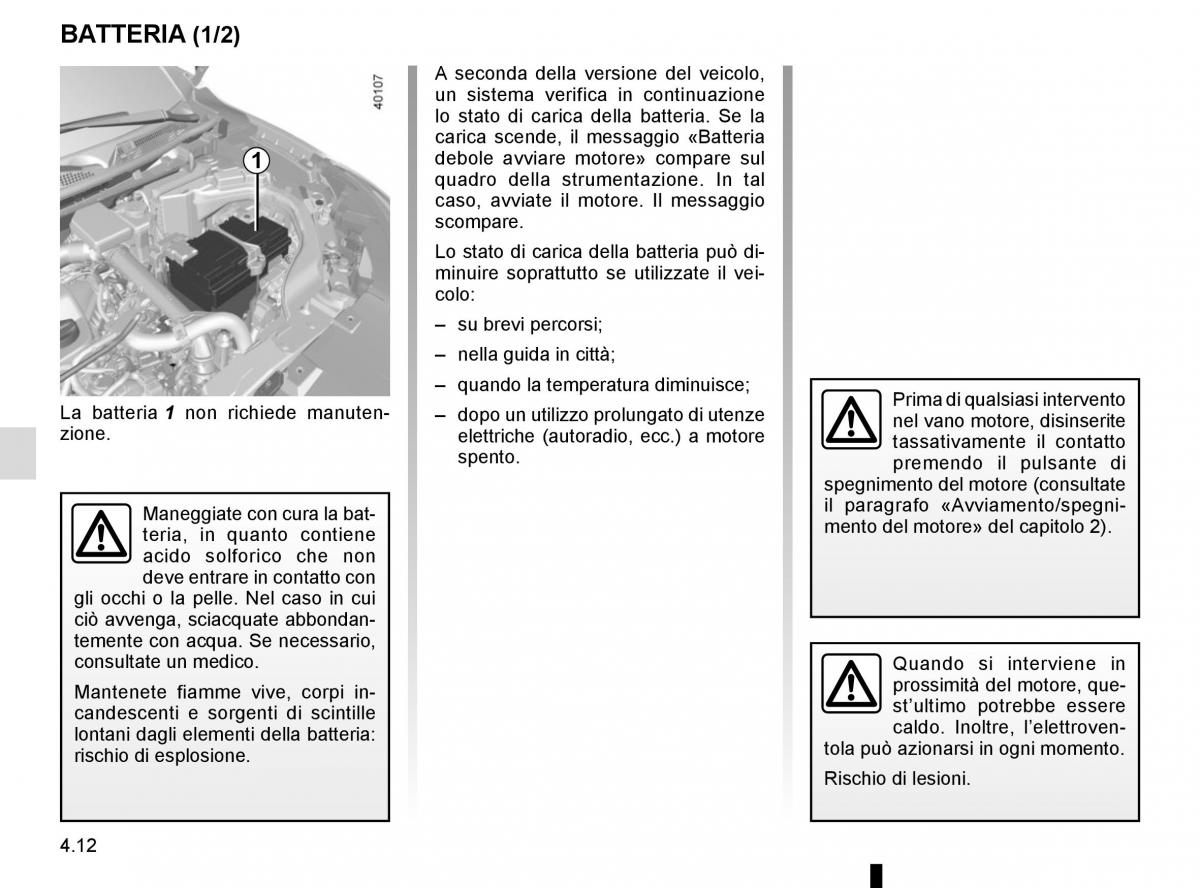 Renault Kadjar owners manual manuale del proprietario / page 226