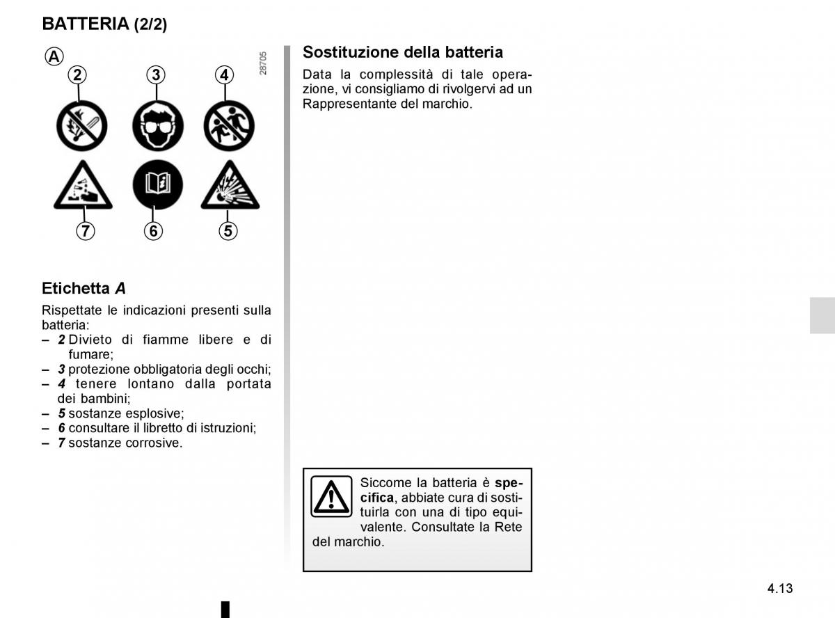 Renault Kadjar owners manual manuale del proprietario / page 227