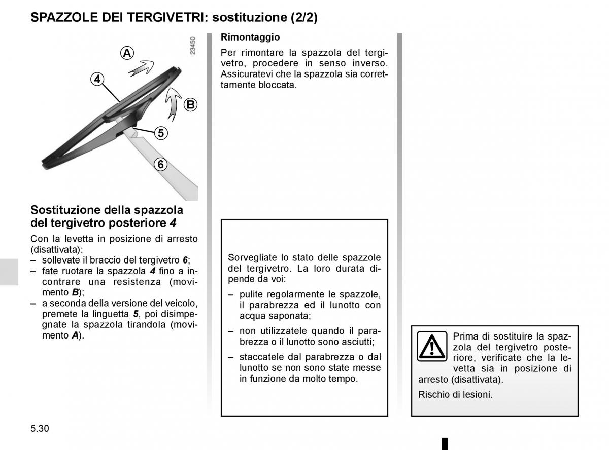 Renault Kadjar owners manual manuale del proprietario / page 262