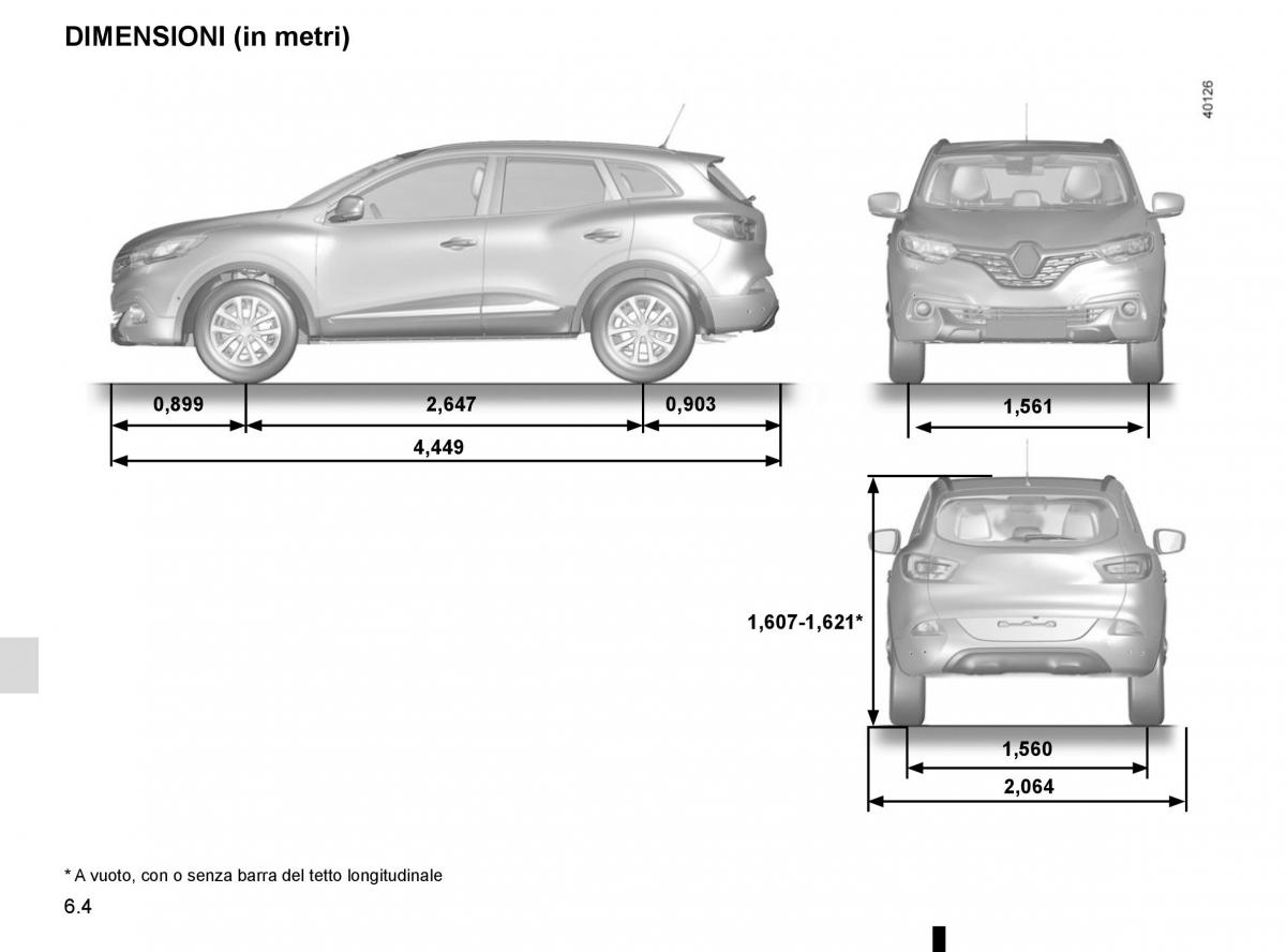 Renault Kadjar owners manual manuale del proprietario / page 276