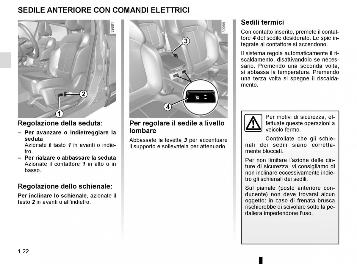 Renault Kadjar owners manual manuale del proprietario / page 28