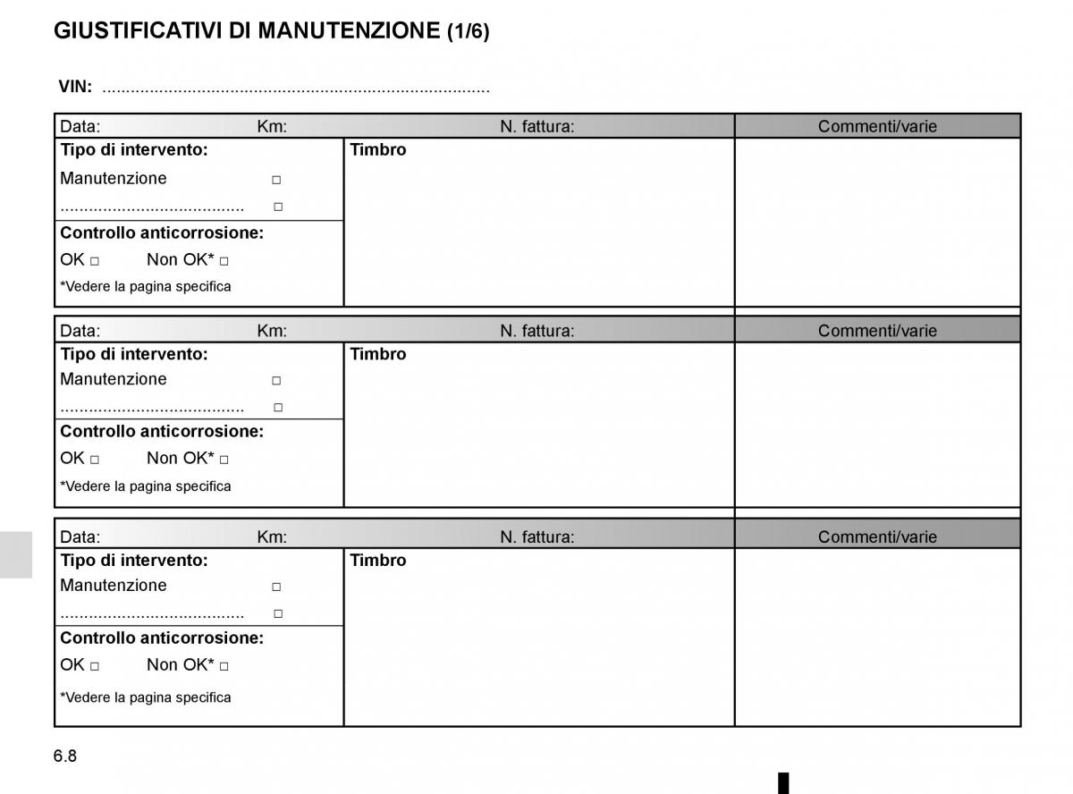 Renault Kadjar owners manual manuale del proprietario / page 280