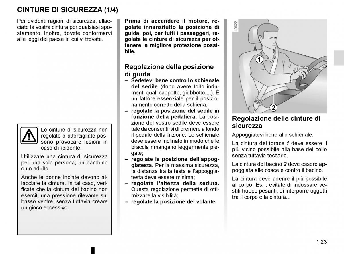 Renault Kadjar owners manual manuale del proprietario / page 29