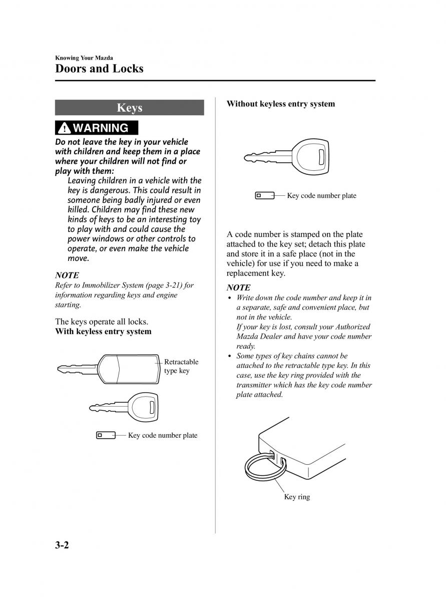 Mazda 2 III Demio owners manual / page 70