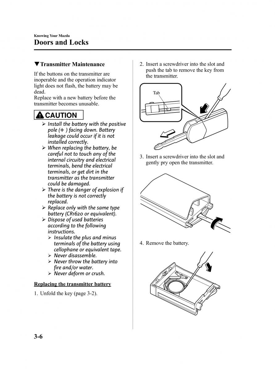 Mazda 2 III Demio owners manual / page 74