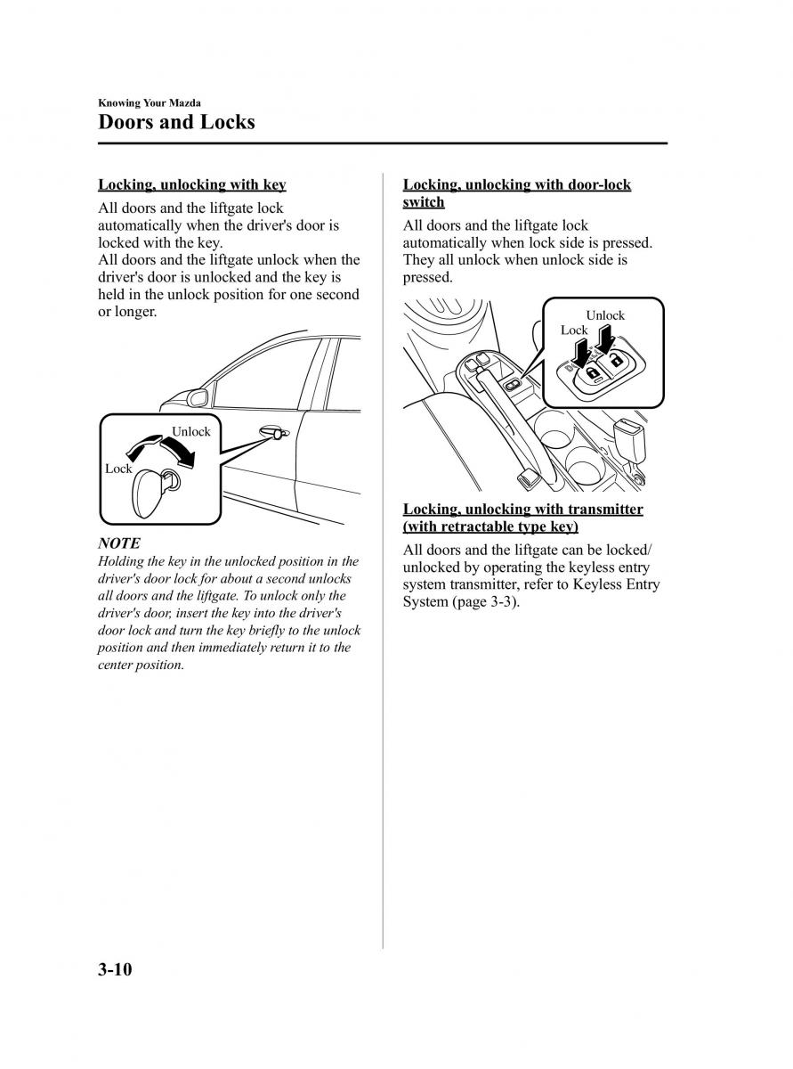 Mazda 2 III Demio owners manual / page 78