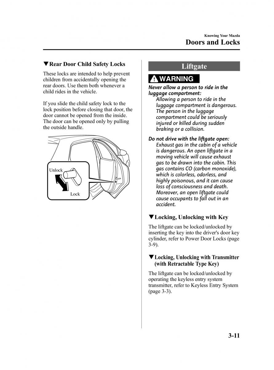 Mazda 2 III Demio owners manual / page 79