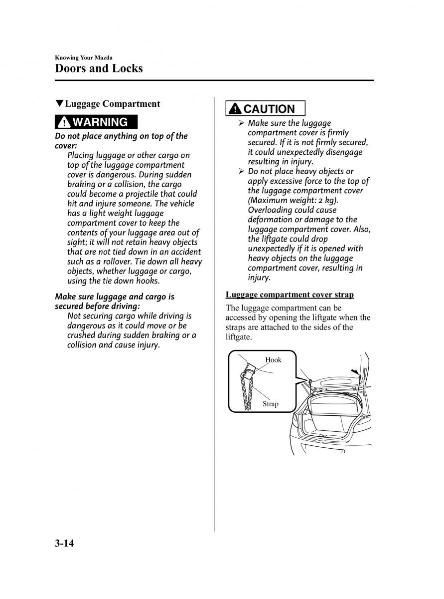 Mazda 2 III Demio owners manual / page 82