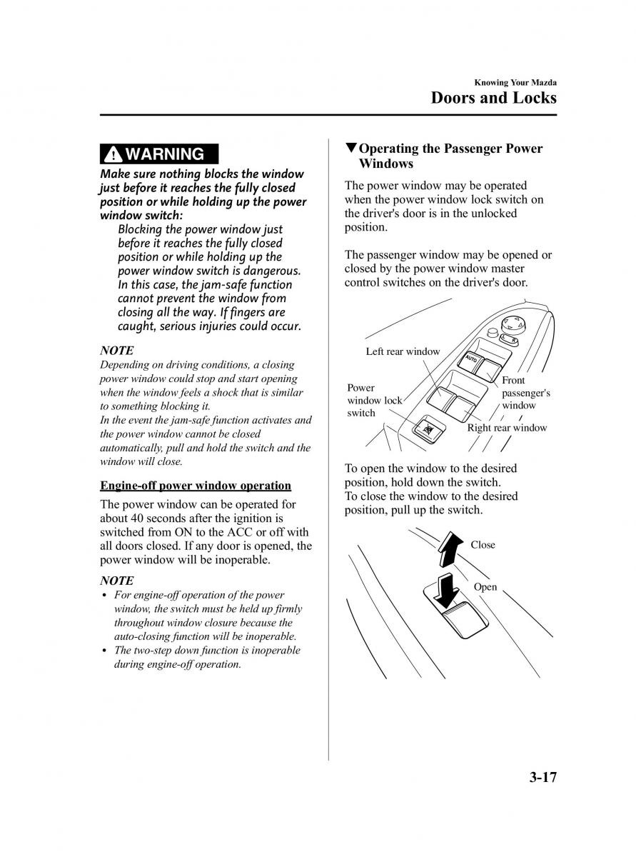 Mazda 2 III Demio owners manual / page 85