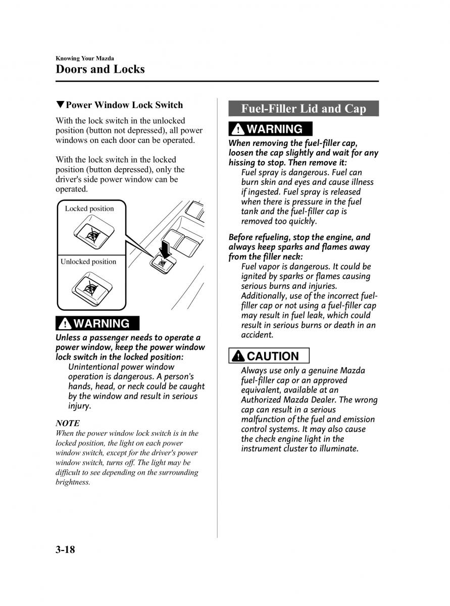 Mazda 2 III Demio owners manual / page 86