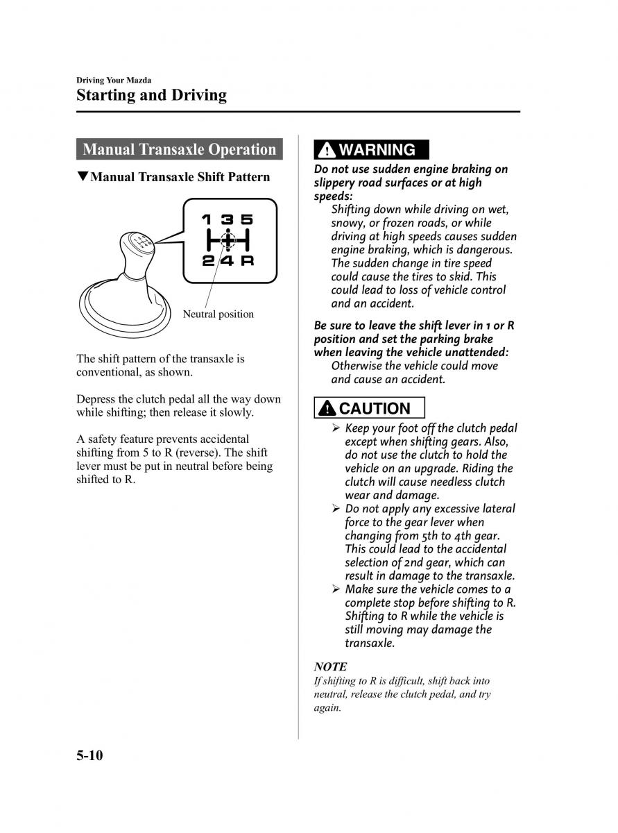 Mazda 2 III Demio owners manual / page 116