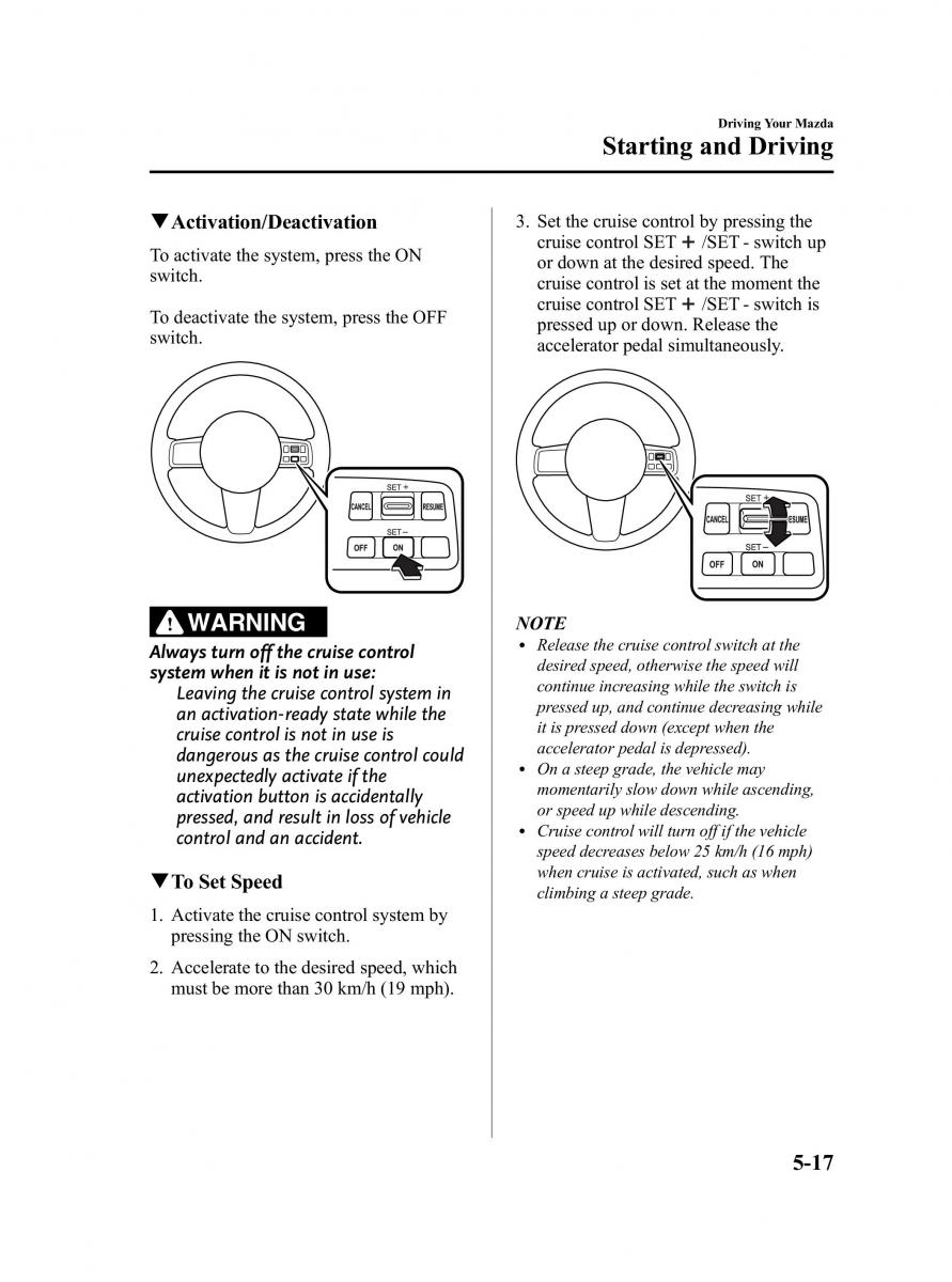 Mazda 2 III Demio owners manual / page 123