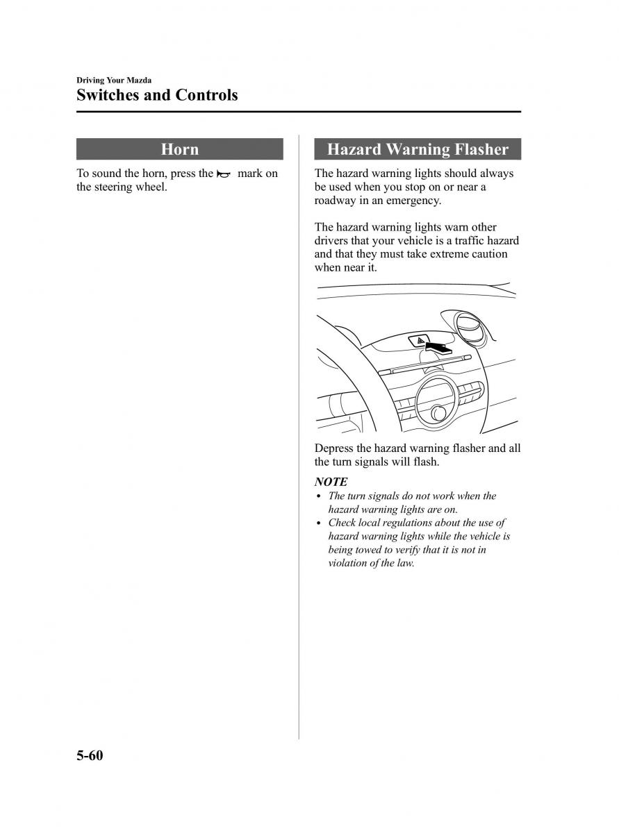 Mazda 2 III Demio owners manual / page 166