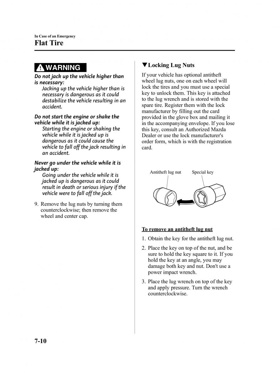 Mazda 2 III Demio owners manual / page 218