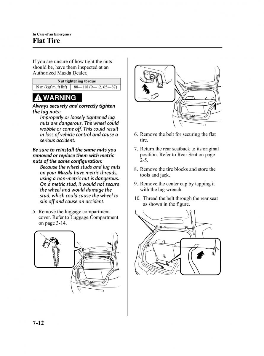 Mazda 2 III Demio owners manual / page 220