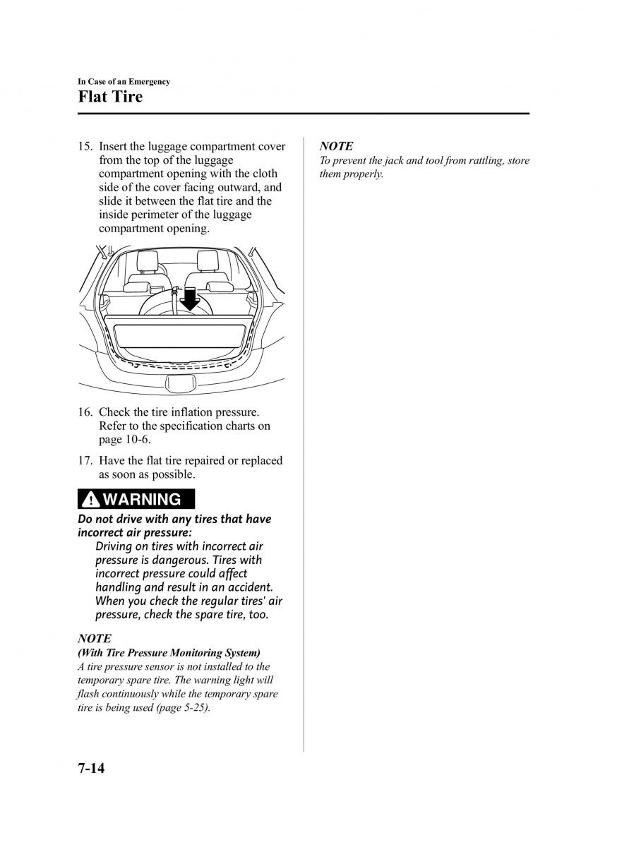 Mazda 2 III Demio owners manual / page 222