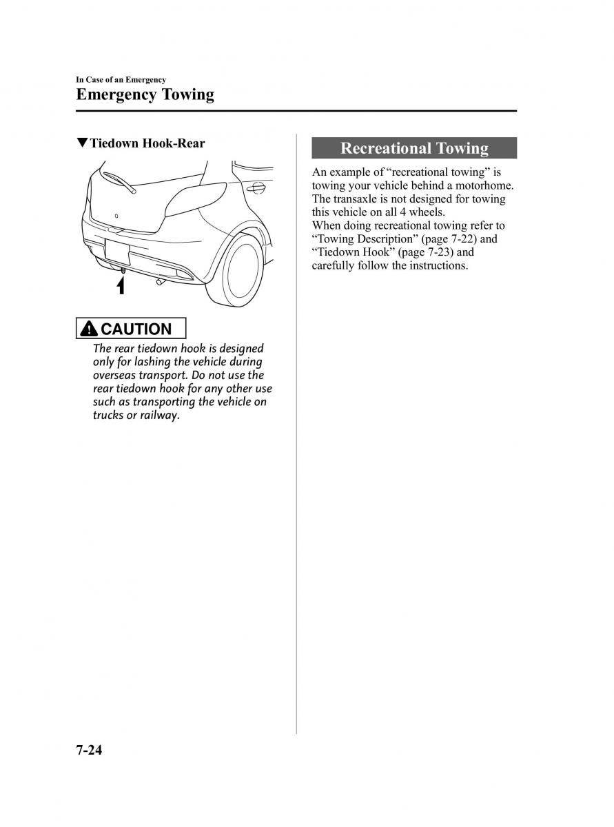 Mazda 2 III Demio owners manual / page 232