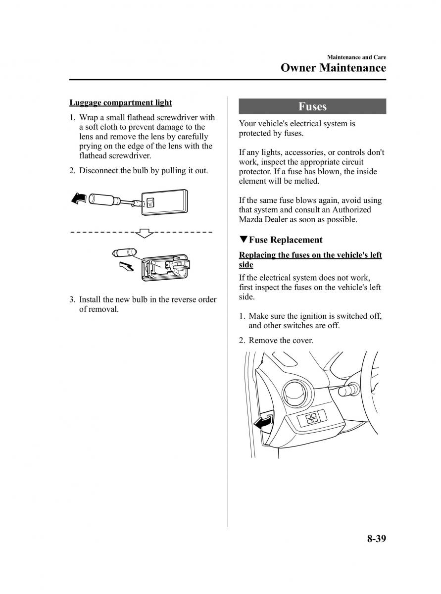 Mazda 2 III Demio owners manual / page 271