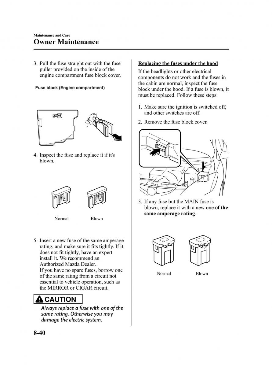 Mazda 2 III Demio owners manual / page 272