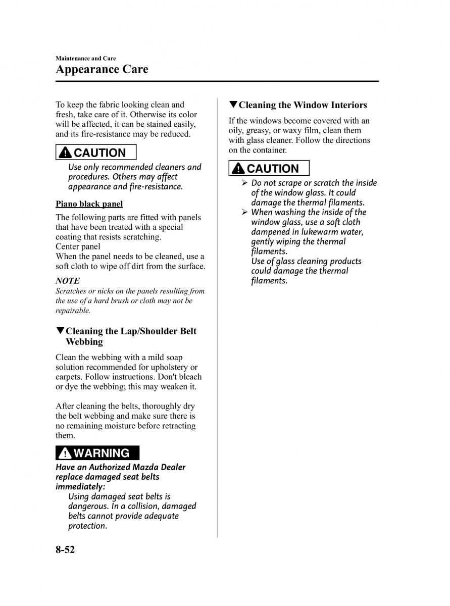 Mazda 2 III Demio owners manual / page 284