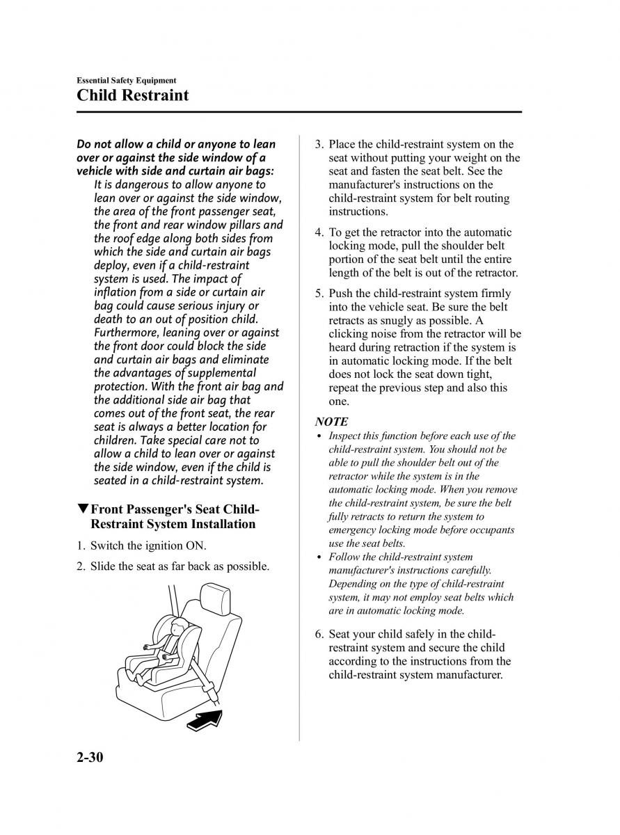 Mazda 2 III Demio owners manual / page 42