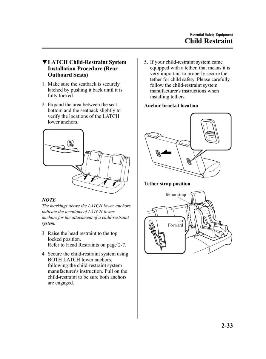 Mazda 2 III Demio owners manual / page 45