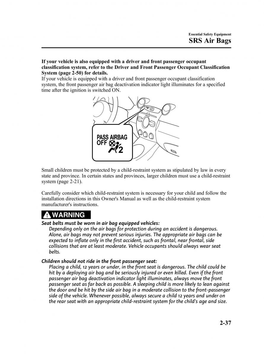 Mazda 2 III Demio owners manual / page 49