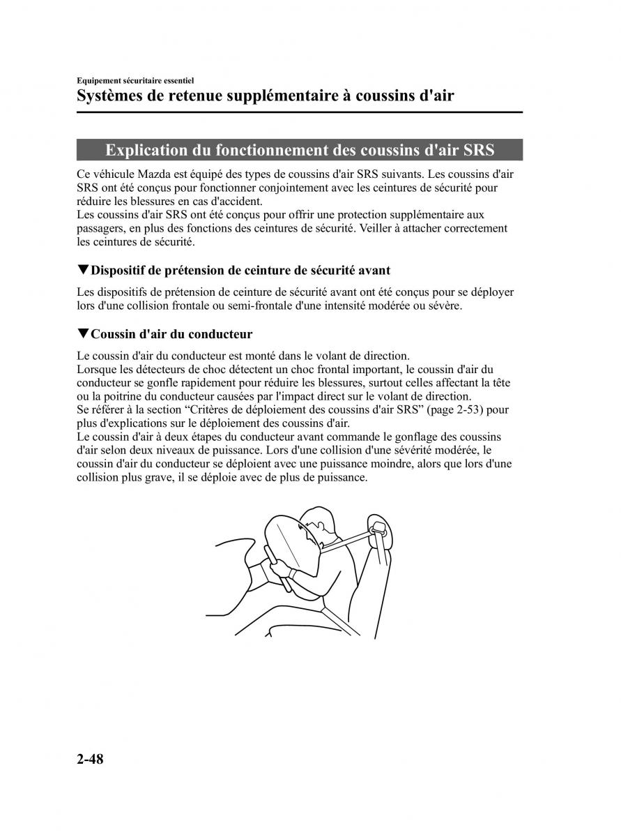 Mazda 2 III Demio owners manual manuel du proprietaire / page 61