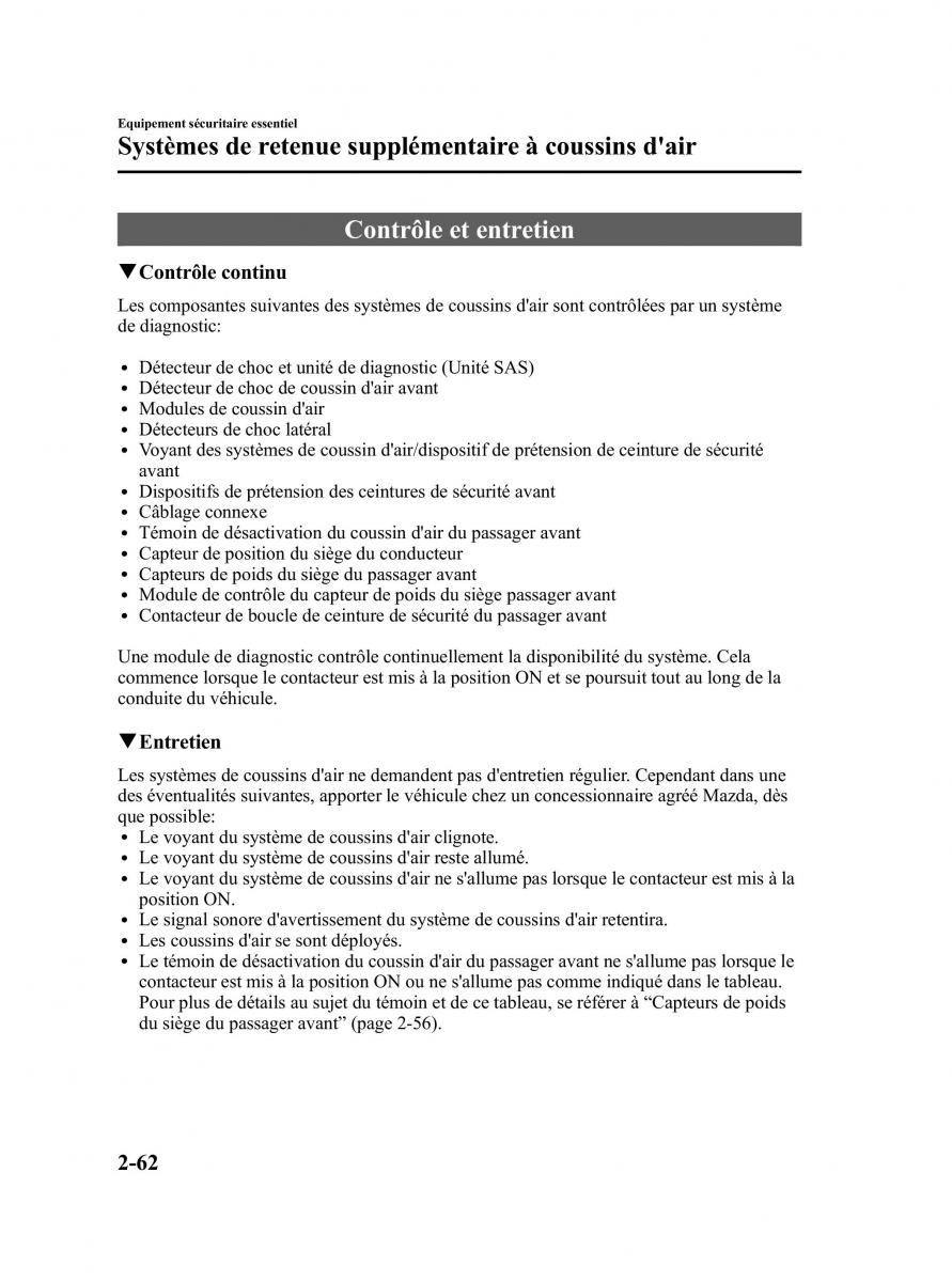 Mazda 2 III Demio owners manual manuel du proprietaire / page 75