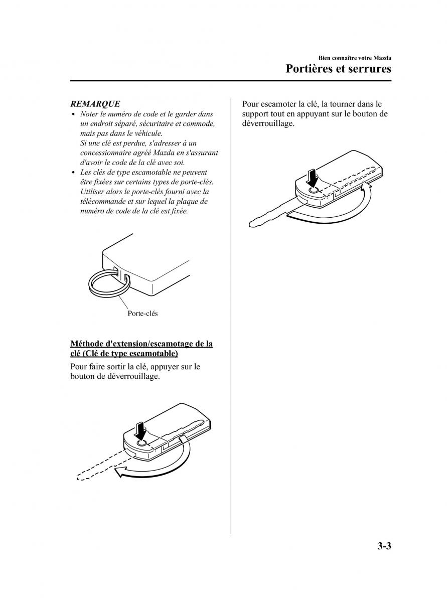 Mazda 2 III Demio owners manual manuel du proprietaire / page 80