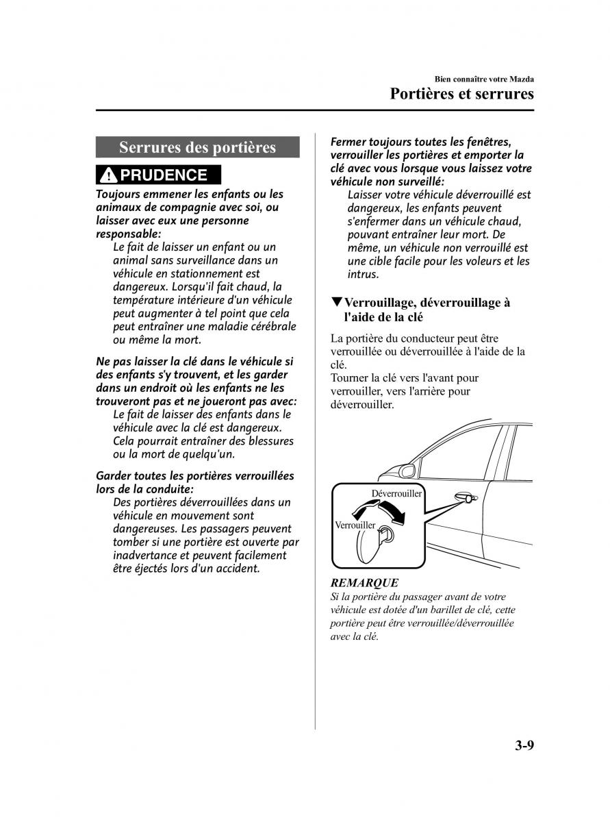 Mazda 2 III Demio owners manual manuel du proprietaire / page 86