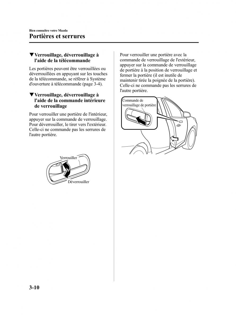 Mazda 2 III Demio owners manual manuel du proprietaire / page 87