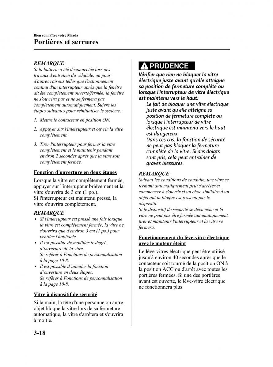 Mazda 2 III Demio owners manual manuel du proprietaire / page 95