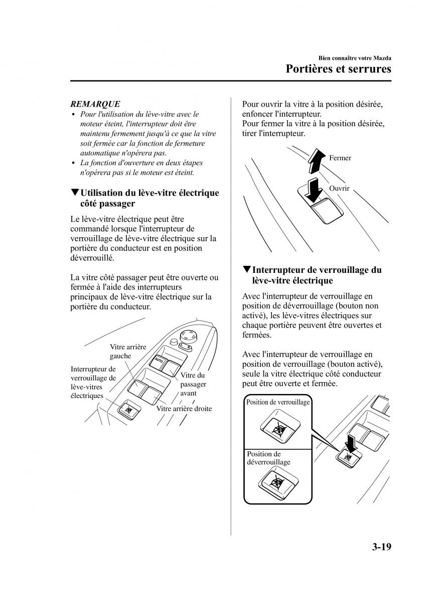 Mazda 2 III Demio owners manual manuel du proprietaire / page 96