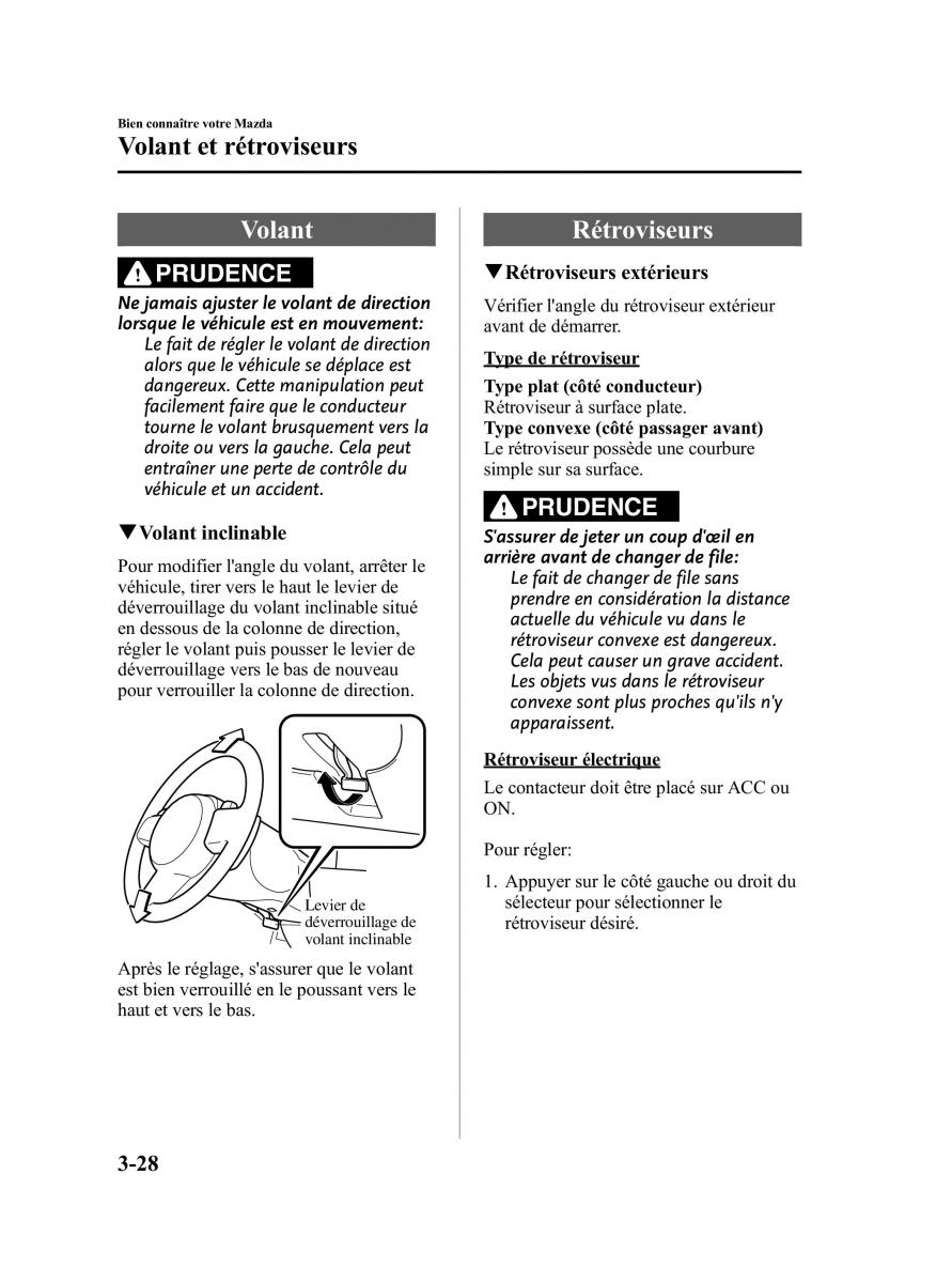 Mazda 2 III Demio owners manual manuel du proprietaire / page 105