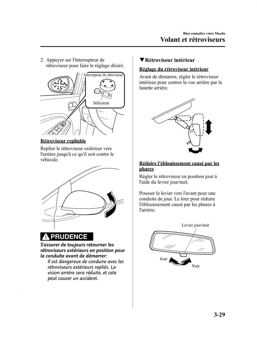 Mazda 2 III Demio owners manual manuel du proprietaire / page 106