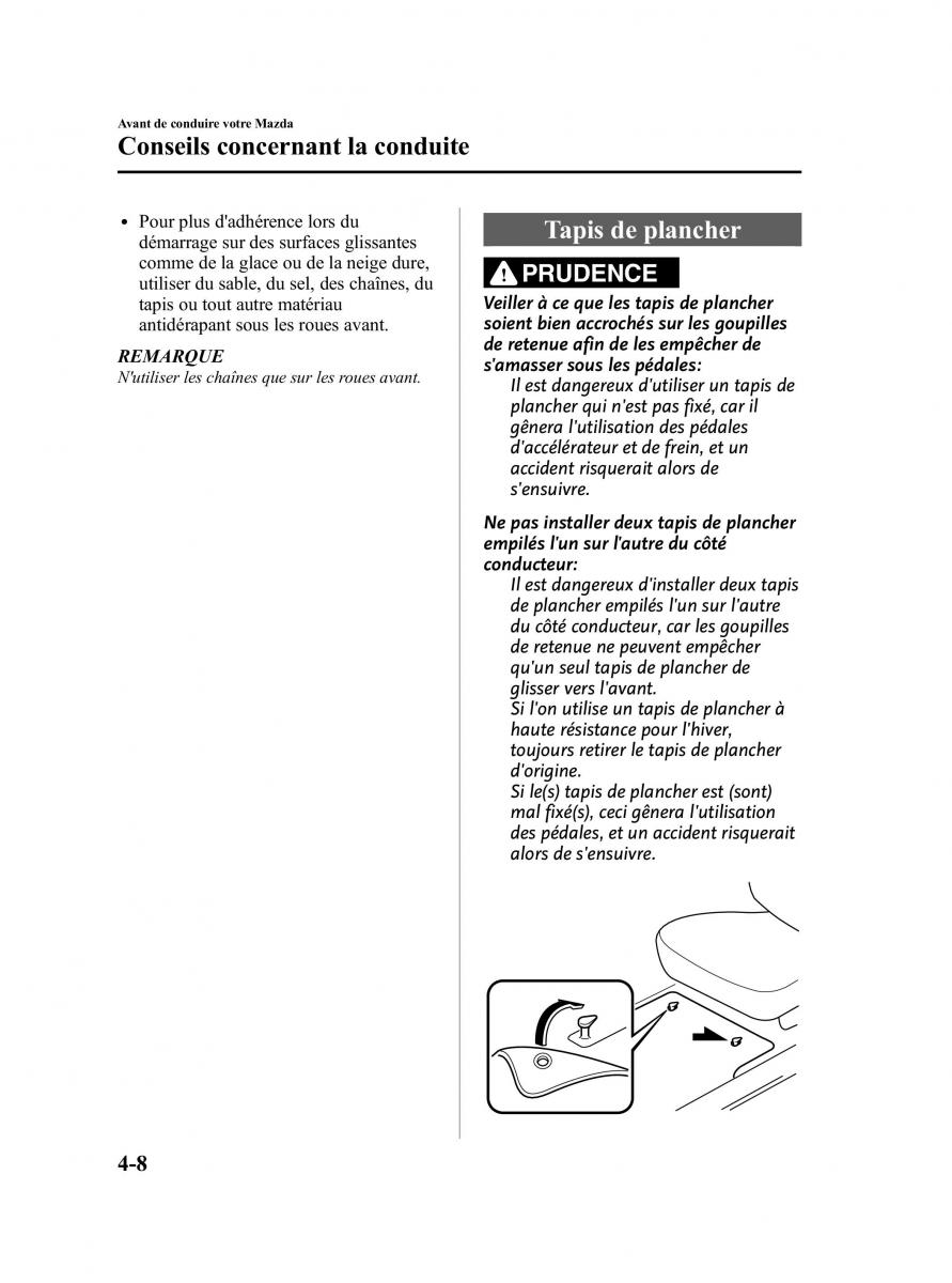 Mazda 2 III Demio owners manual manuel du proprietaire / page 115