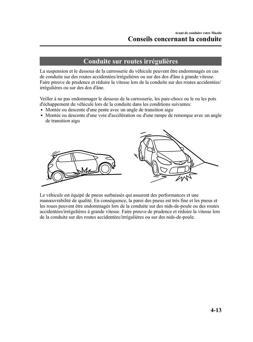 Mazda 2 III Demio owners manual manuel du proprietaire / page 120