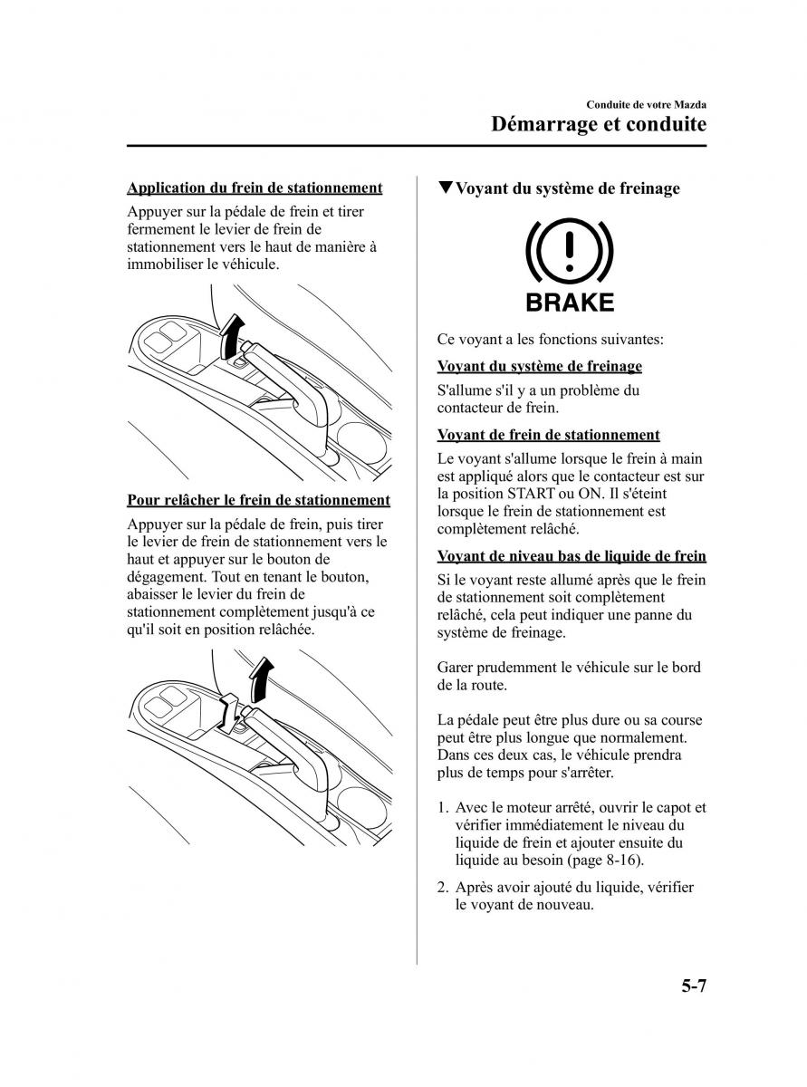 Mazda 2 III Demio owners manual manuel du proprietaire / page 128