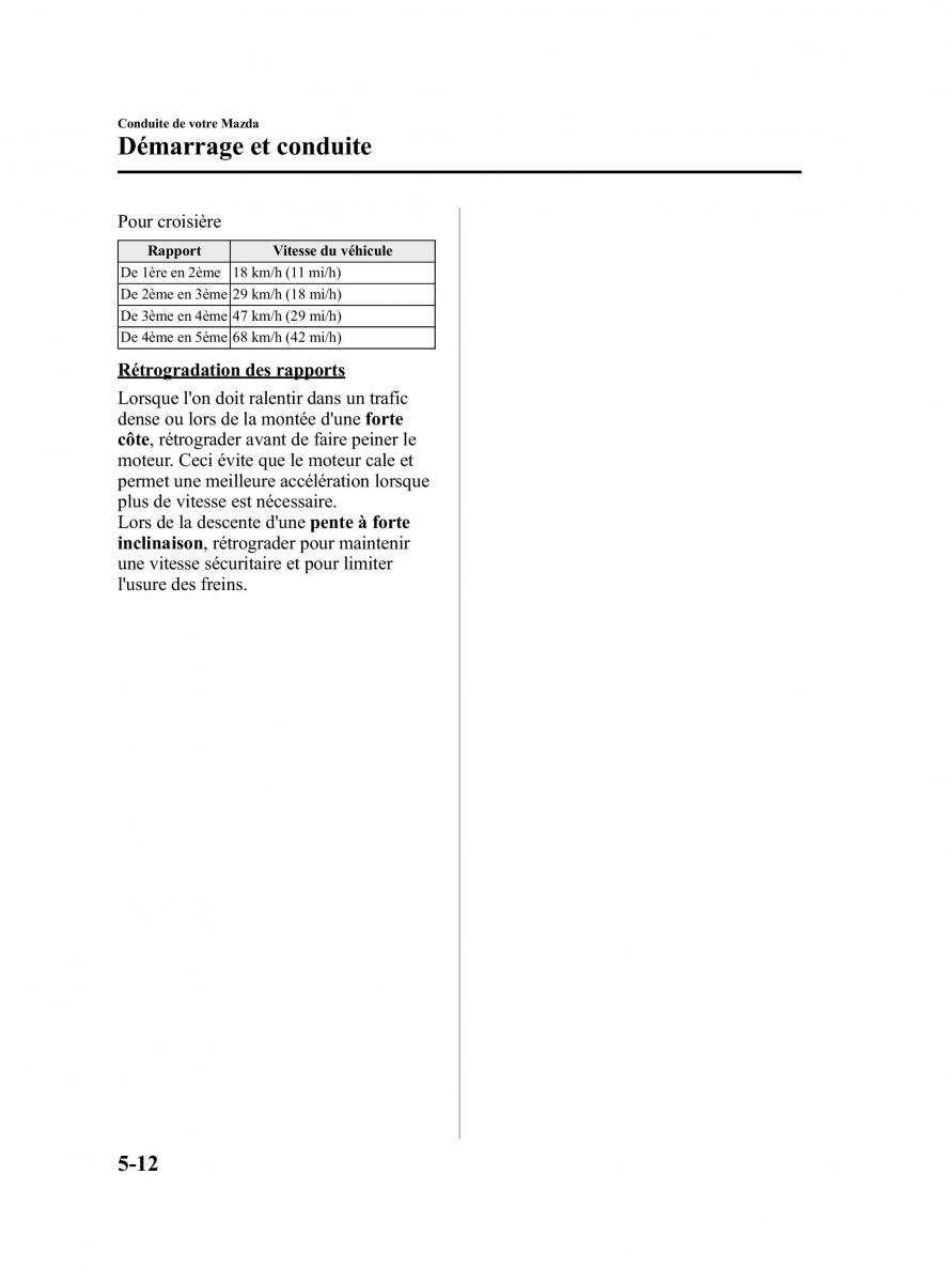 Mazda 2 III Demio owners manual manuel du proprietaire / page 133