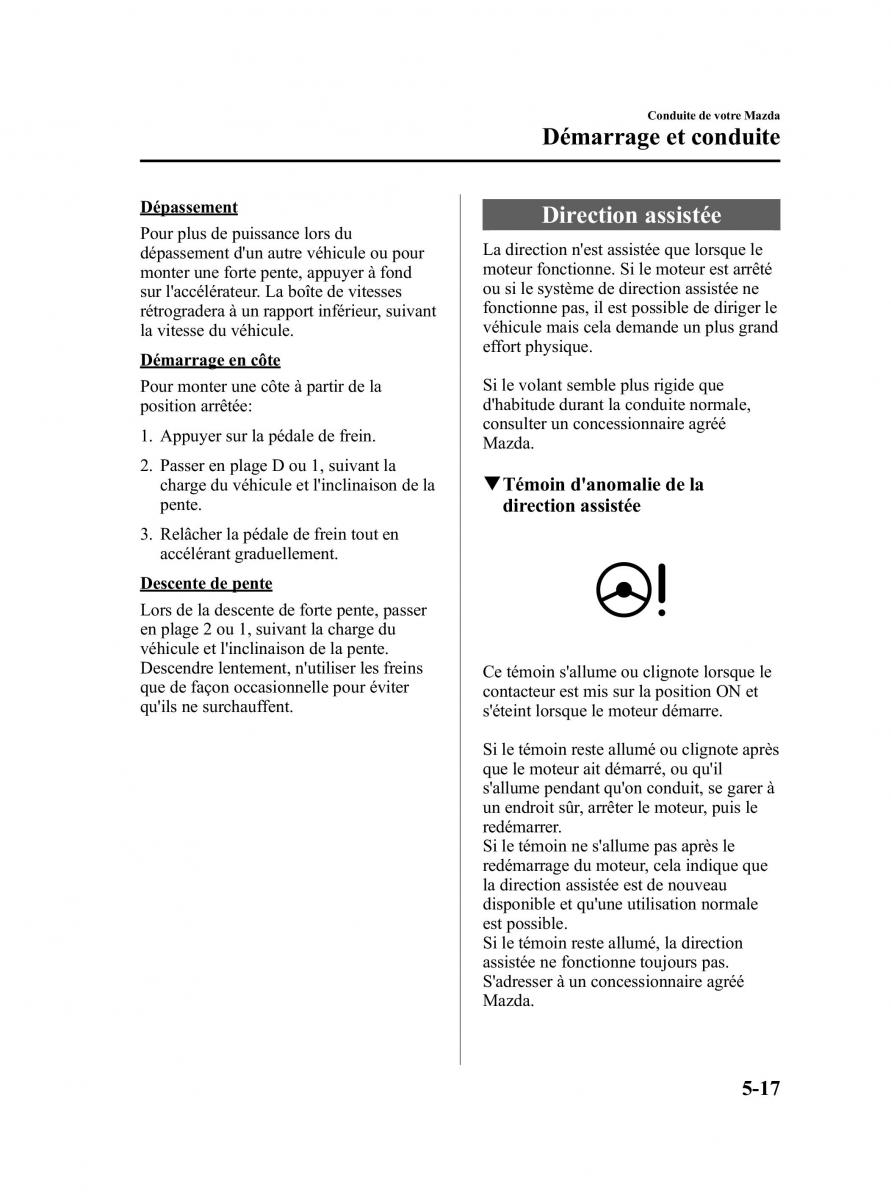 Mazda 2 III Demio owners manual manuel du proprietaire / page 138