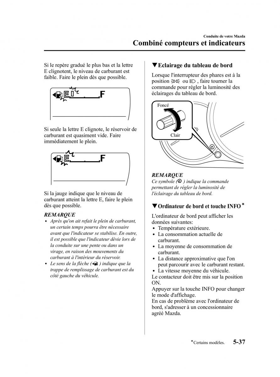 Mazda 2 III Demio owners manual manuel du proprietaire / page 158