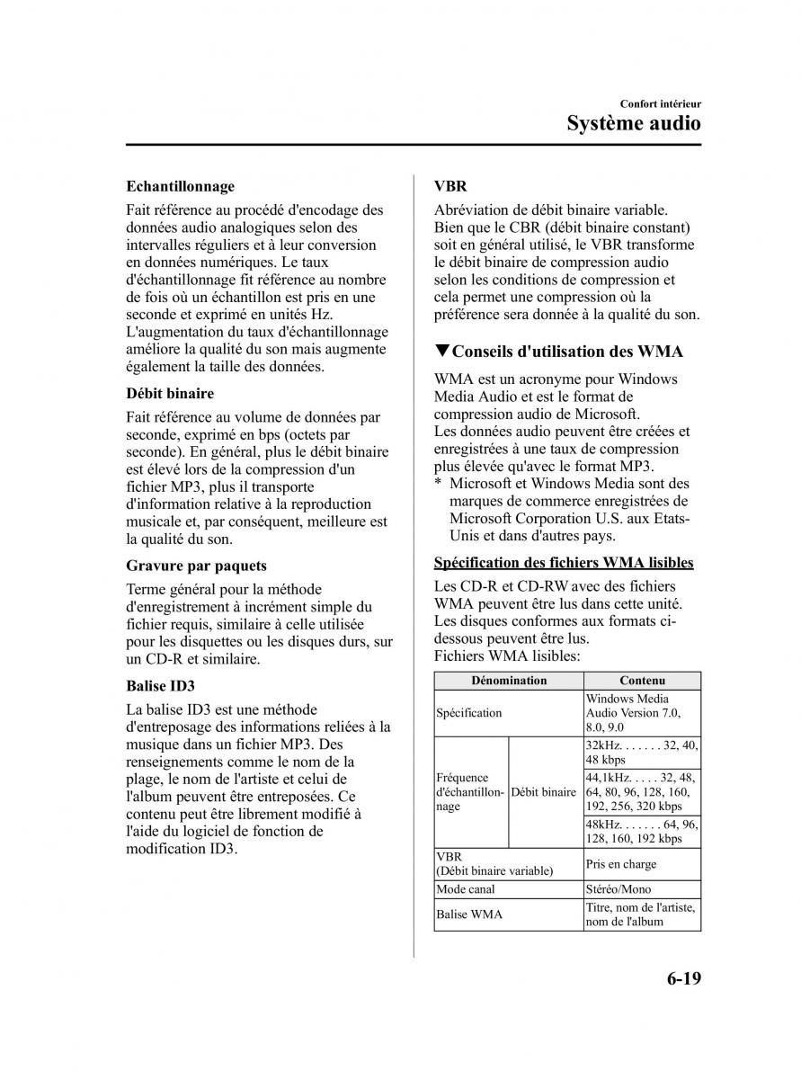 Mazda 2 III Demio owners manual manuel du proprietaire / page 206