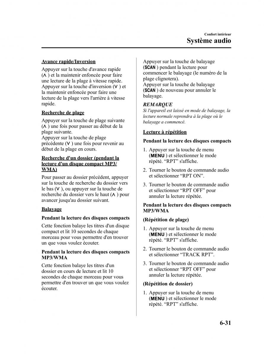 Mazda 2 III Demio owners manual manuel du proprietaire / page 218