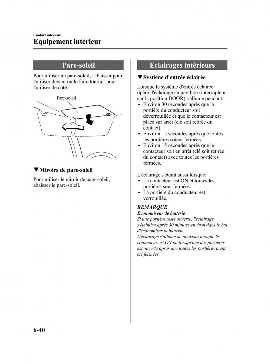 Mazda 2 III Demio owners manual manuel du proprietaire / page 227