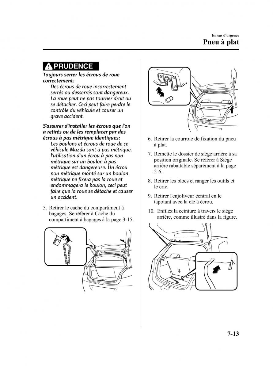 Mazda 2 III Demio owners manual manuel du proprietaire / page 246