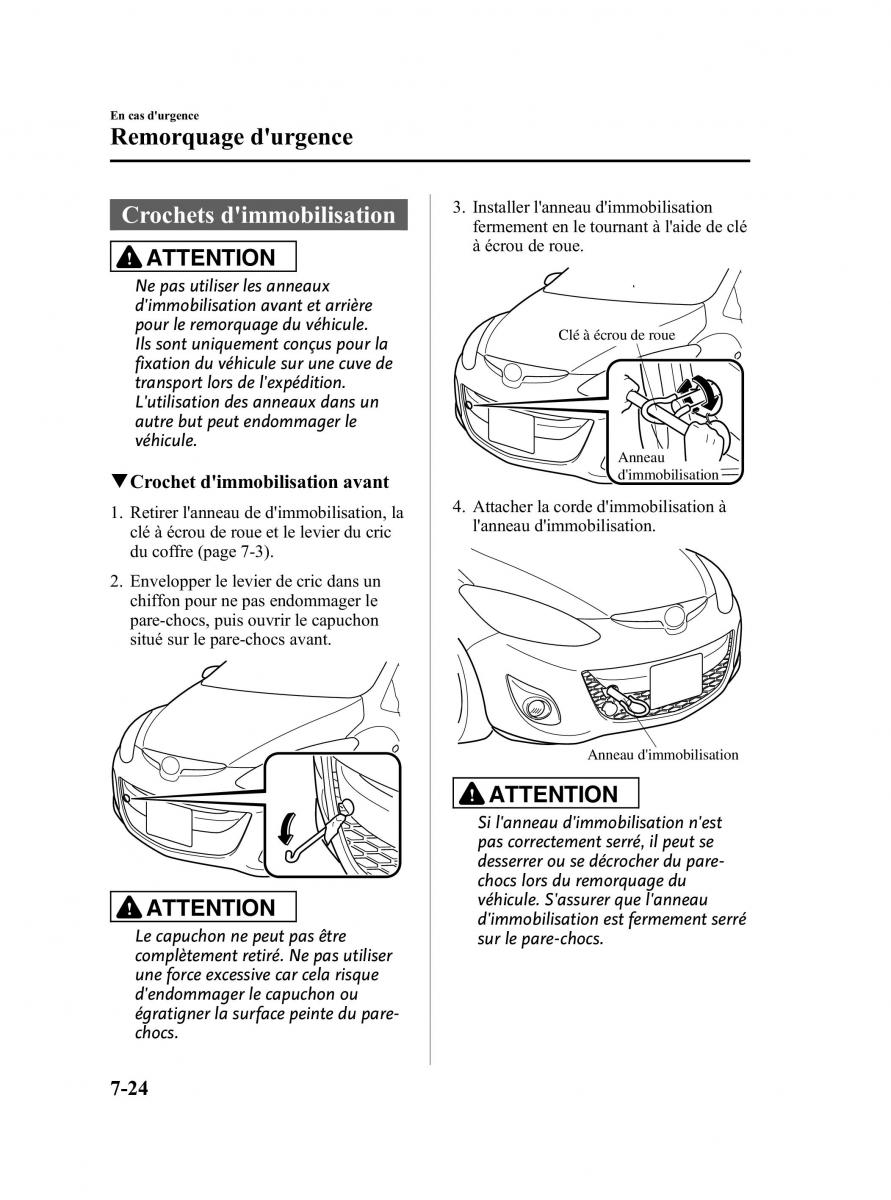 Mazda 2 III Demio owners manual manuel du proprietaire / page 257